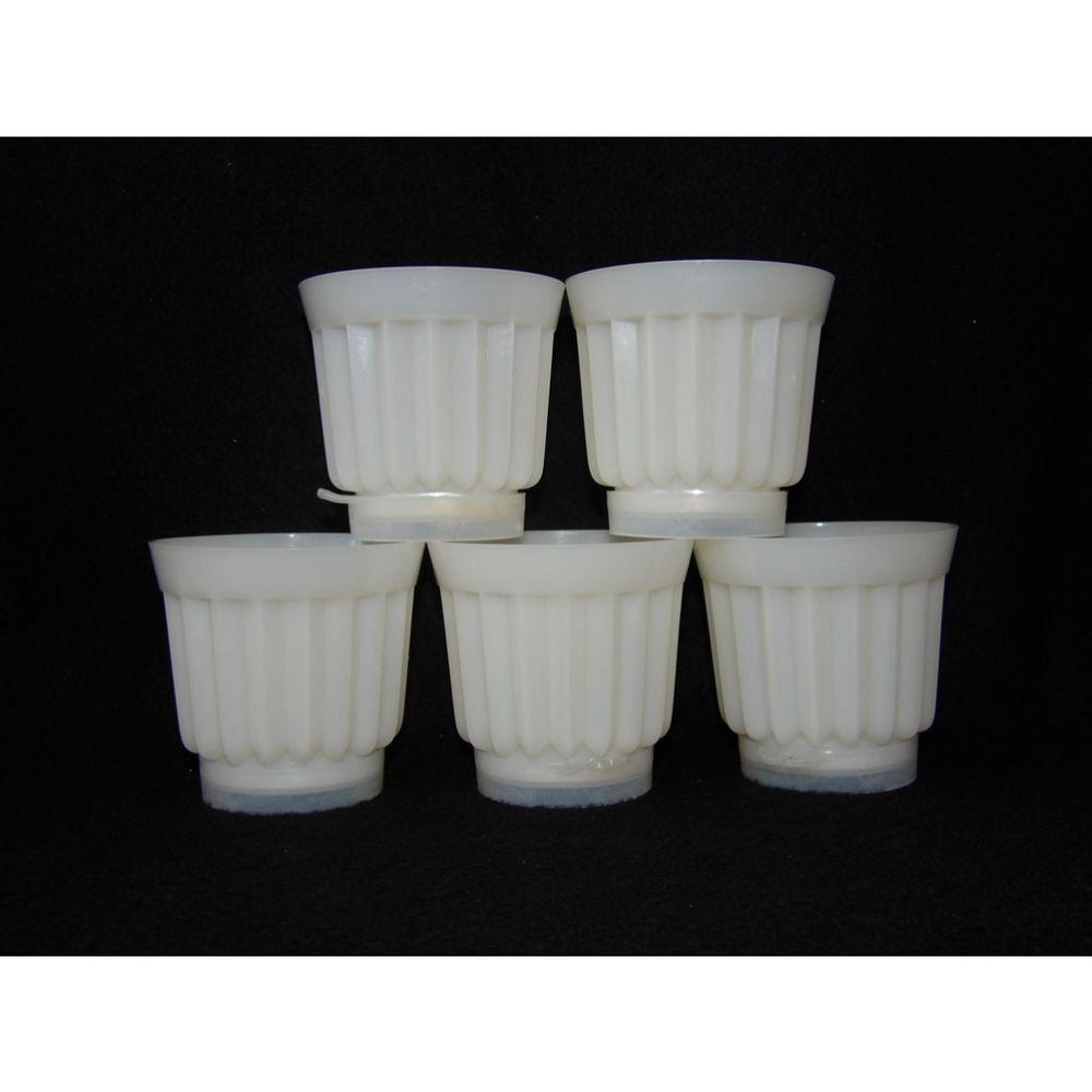Set of 5 Single Serve Vintage Tupperware Jell-o Mold - Picture 4 of 4